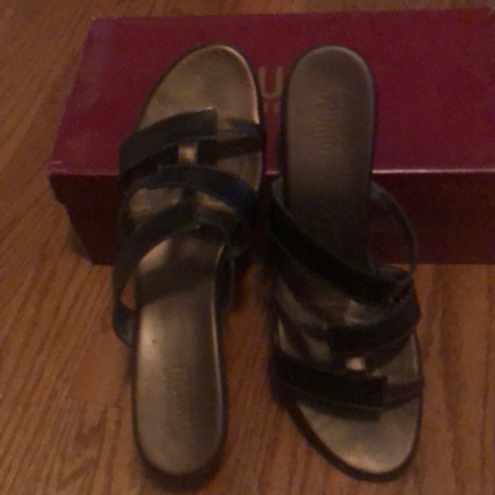 Copper color sandals